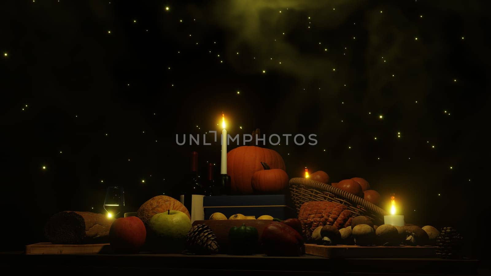 3D illustration Background for advertising and wallpaper in festival  and celebrate scene. 3D rendering in decorative concept.