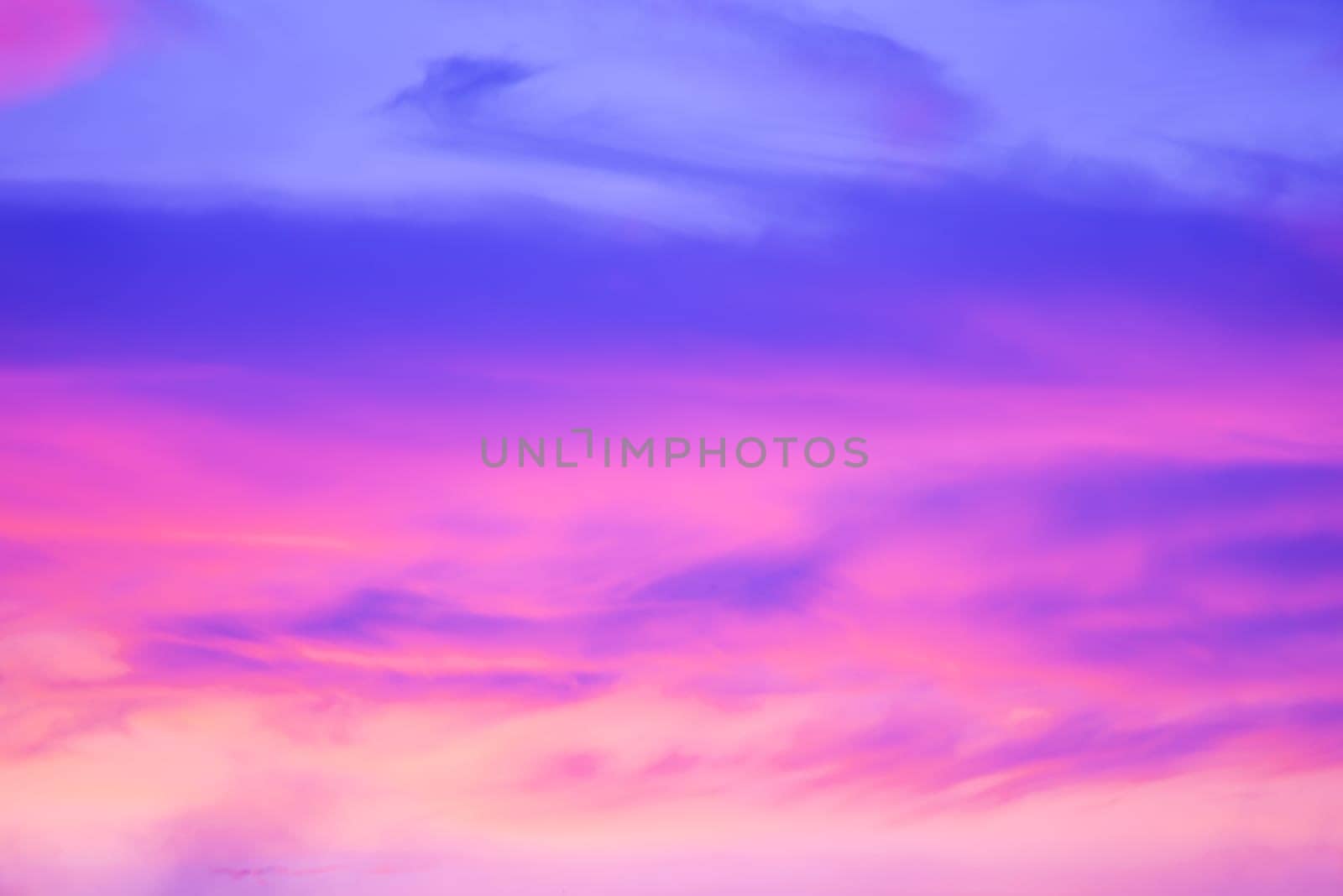 Abstract and pattern of cloud sky, Velvet violet, Velvet Purple, Trend color background, Pattern of colorful cloud and sky sunset or sunrise: Dramatic sunset in twilight, Beautyful of sky