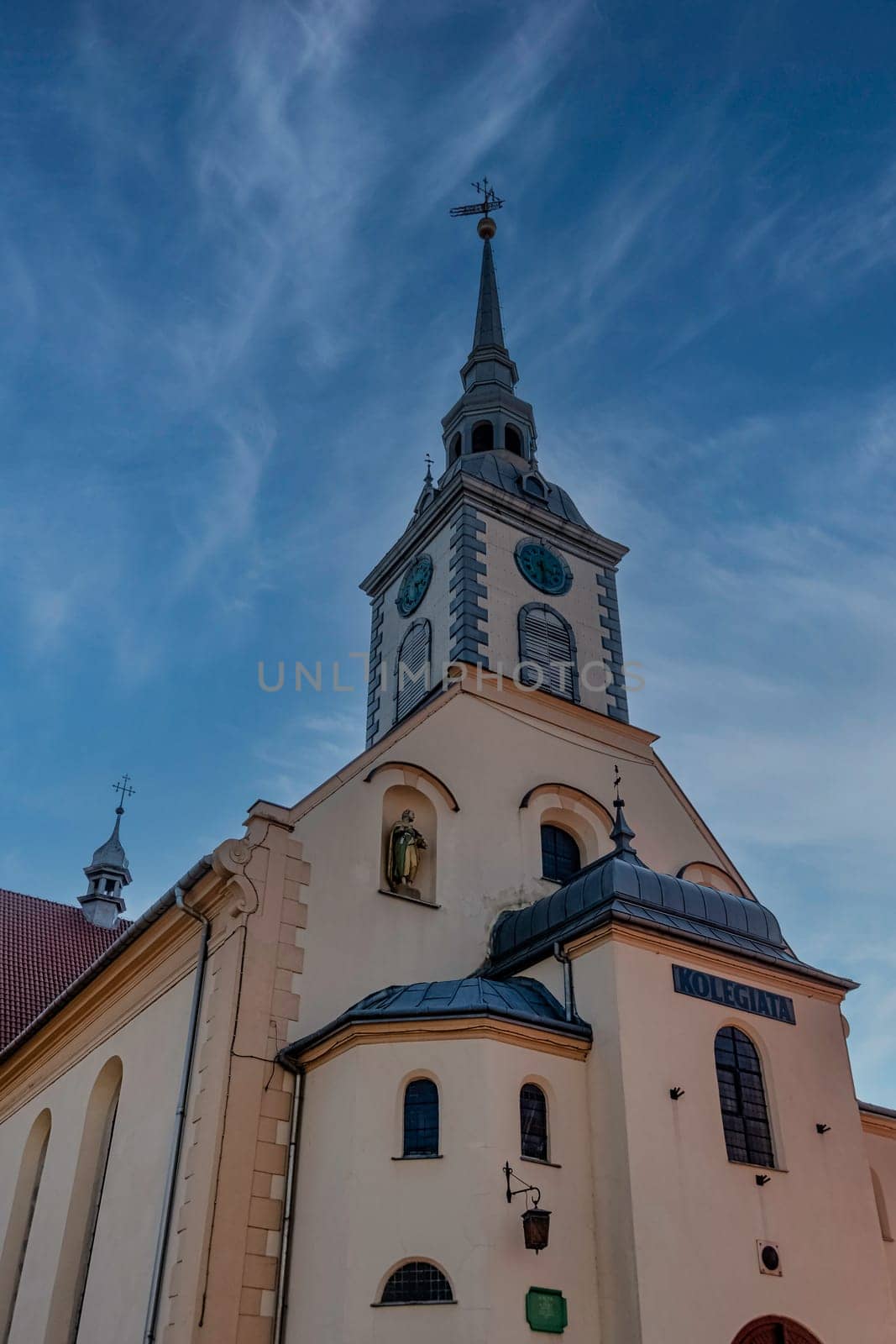 Parish church of the Most Holy Trinity in Wejherowo, Pomerania, Poland