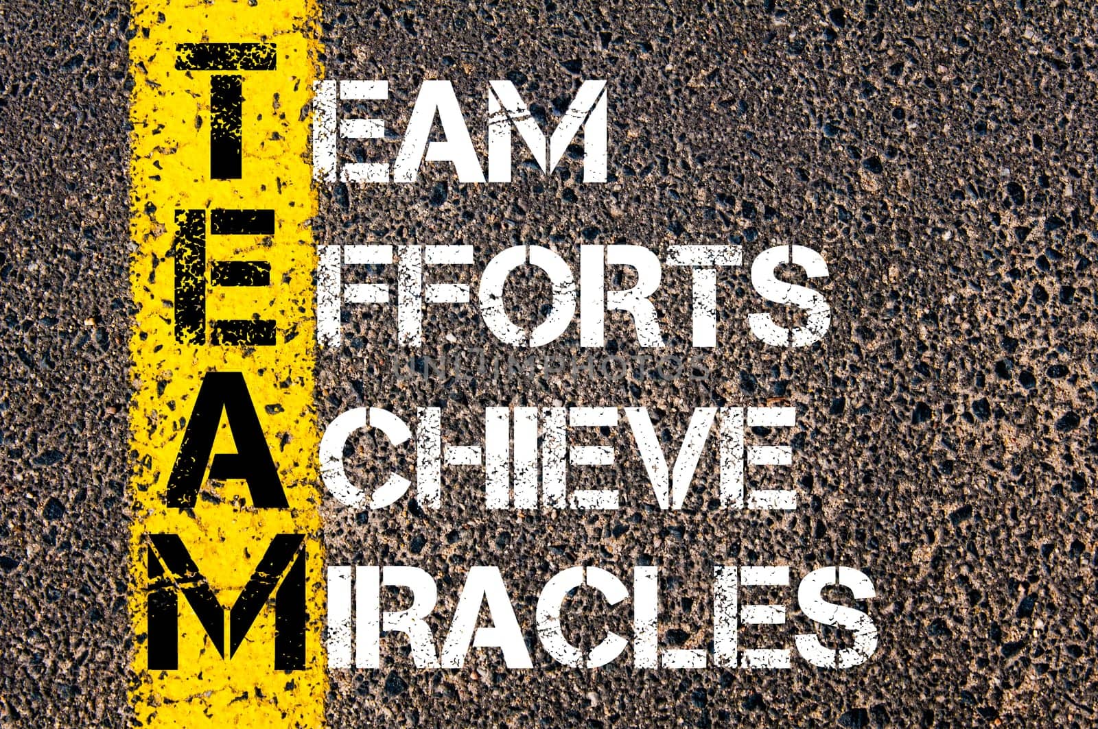 Business Acronym BMI - Body Mass Index..Yellow paint line on the road against asphalt background. Conceptual image