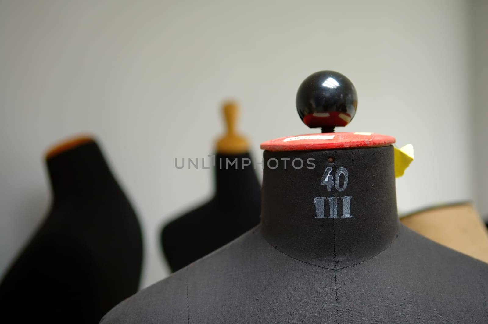 The detail of tailor or dressmaker dummy
