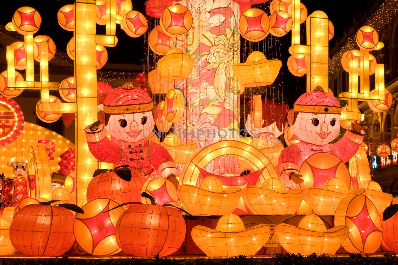 Paper made artwork for celebrating Chinese New Year