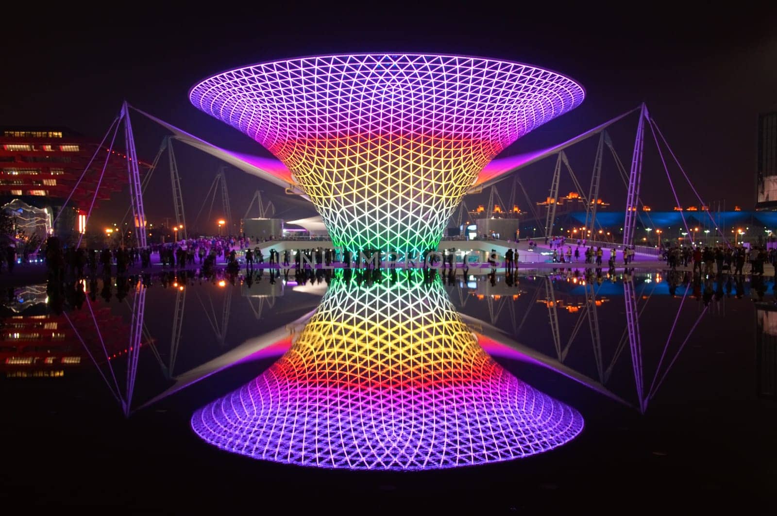 SHANGHAI - MAY 24: The Expo Boulevard in World Exposition on May 24, 2010 in Shanghai, China.