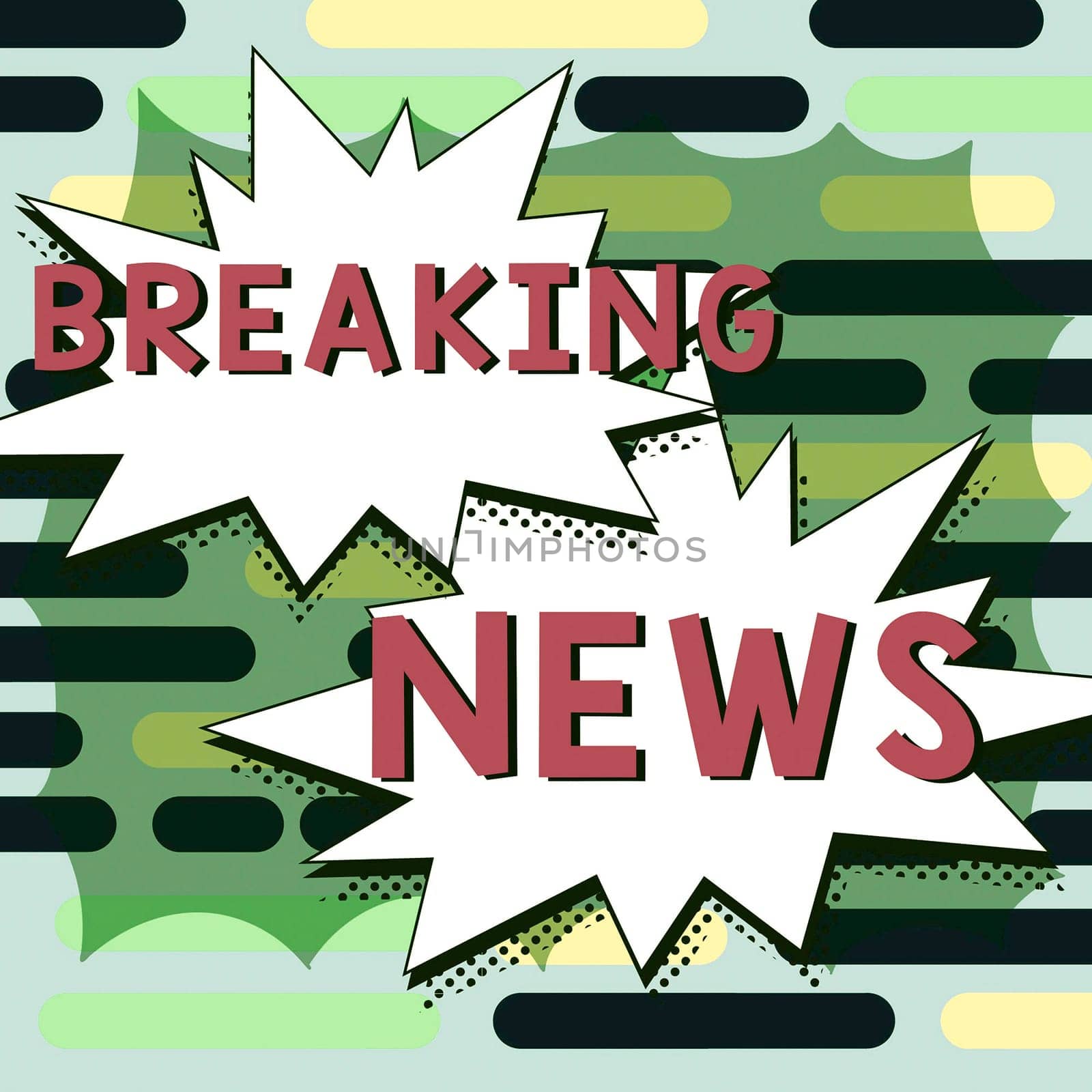 Inspiration showing sign Breaking News, Internet Concept Special Report Announcement Happening Current Issue Flashnews