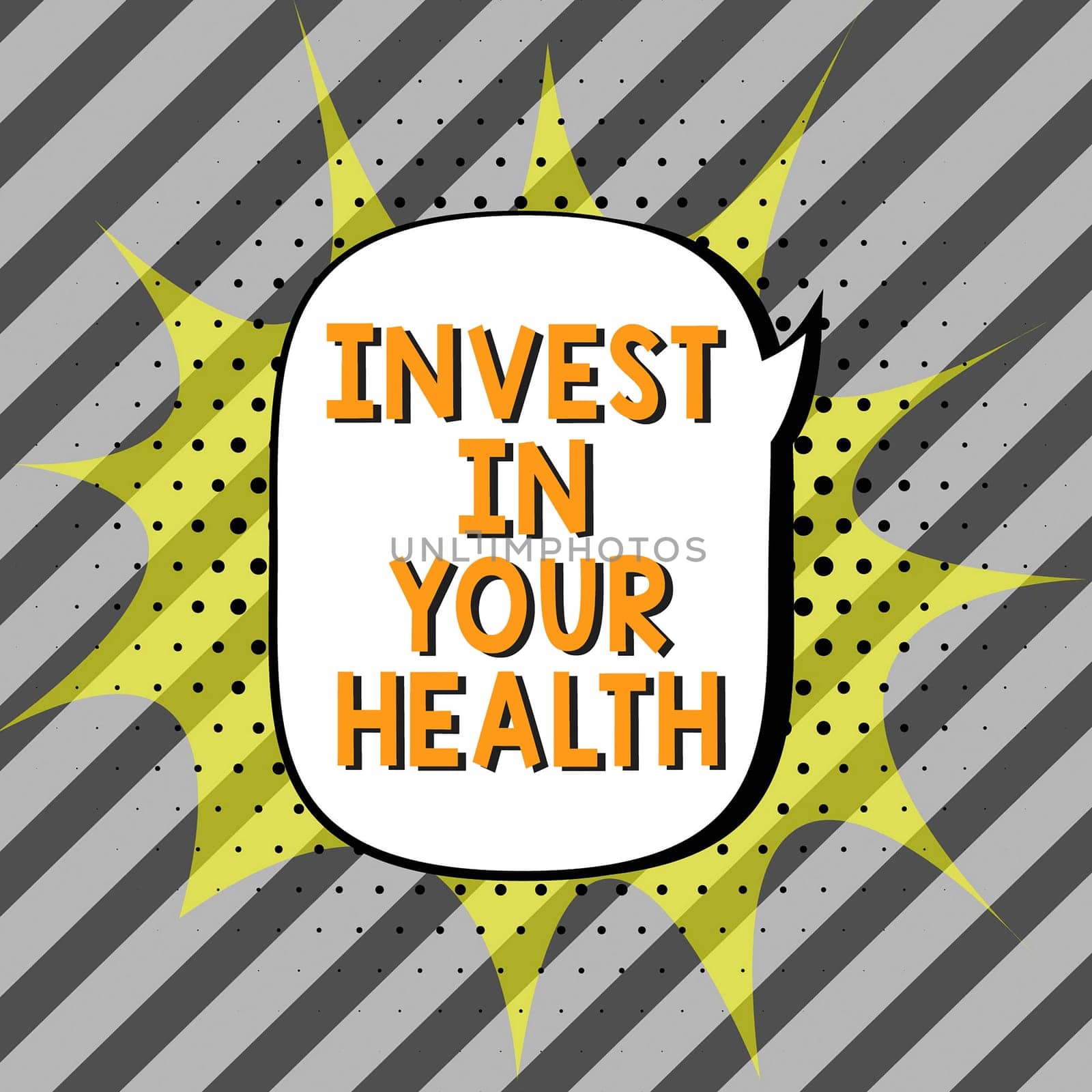Handwriting text Invest In Your Health, Business concept Live a Healthy Lifestyle Quality Food for Wellness