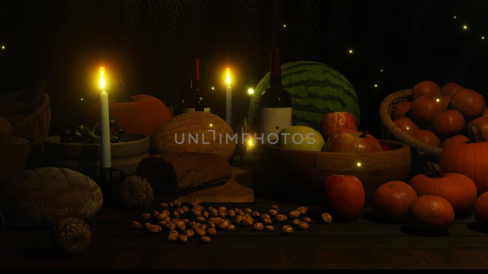 3D illustration Background for advertising and wallpaper in festival  and celebrate scene. 3D rendering in decorative concept.
