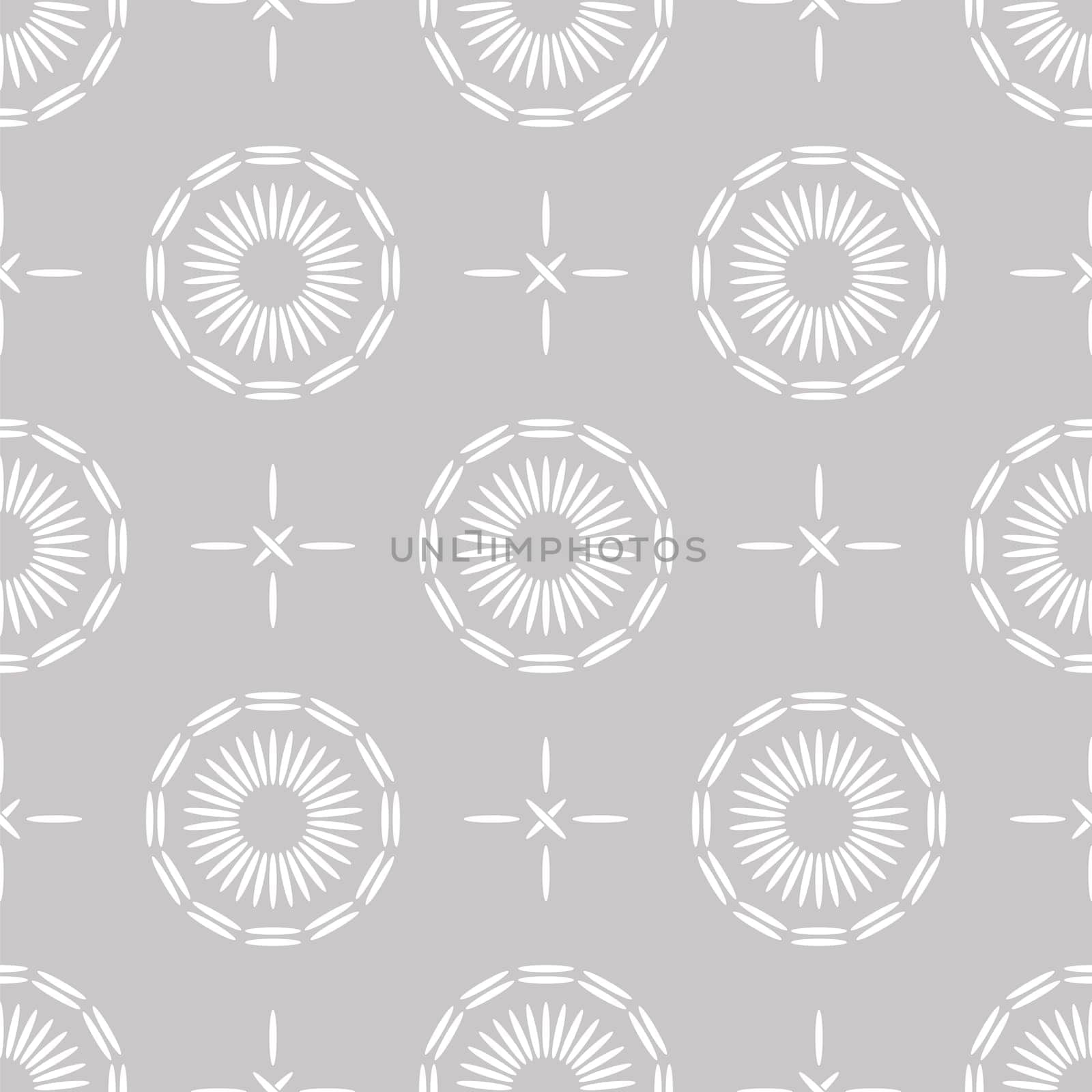 Raw faceted rice grains icon seamless pattern. Asian white seeds cooking illustration. Cute cartoon food.