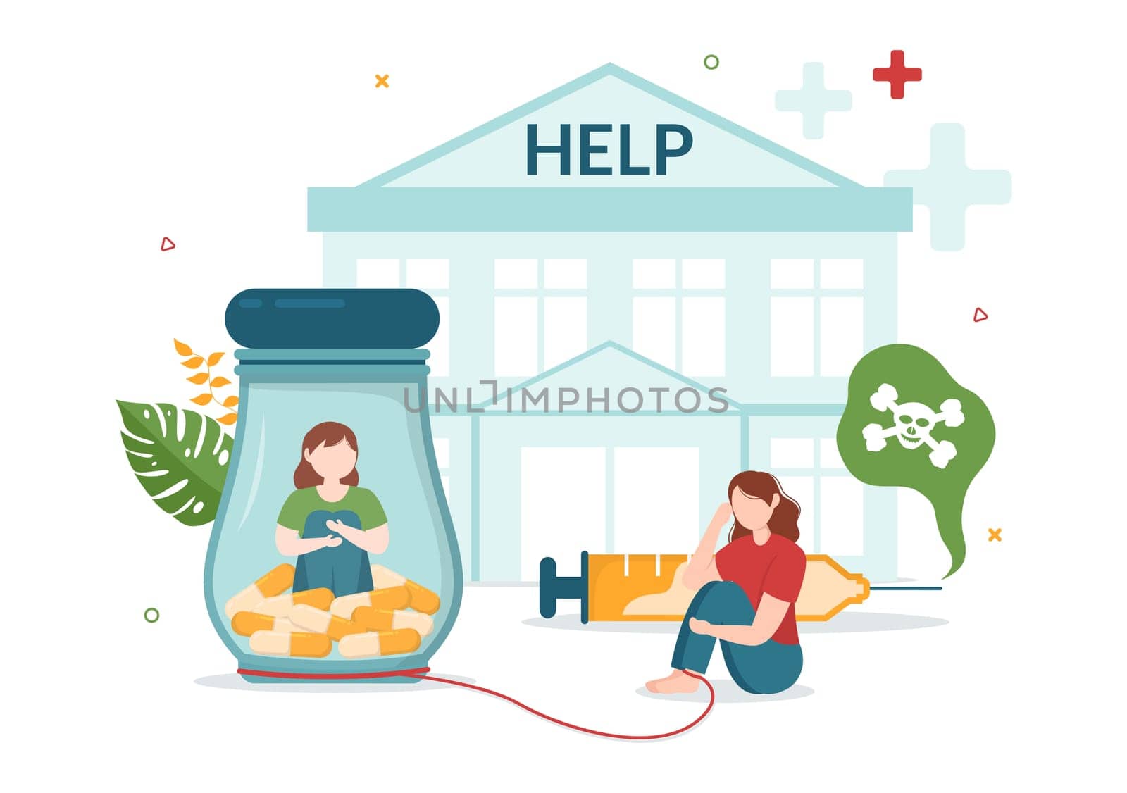 Rehabilitation Flat Cartoon Hand Drawn Templates Illustration with Doctor Helping Patient Orthopedic Physiotherapy, Physical Activity and Healthcare