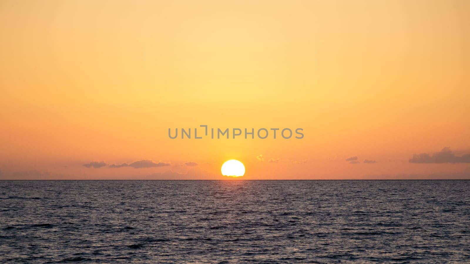 Sunset Baltic sea