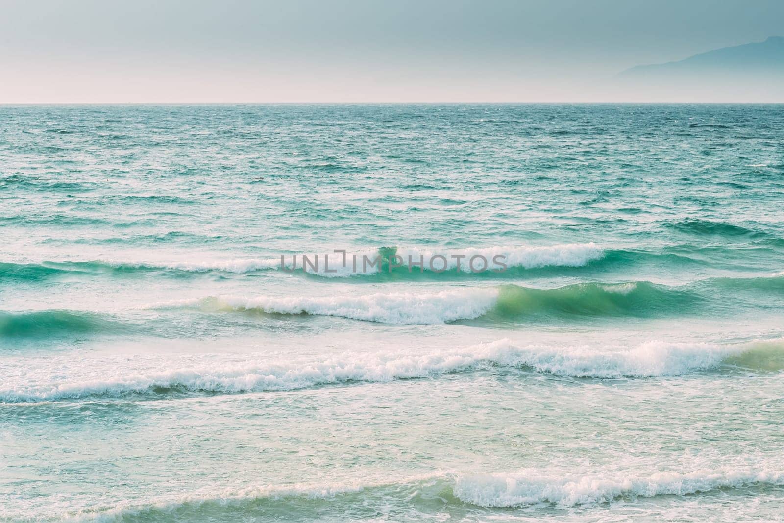 Riplpe Sea Ocean Water Surface With Small Waves