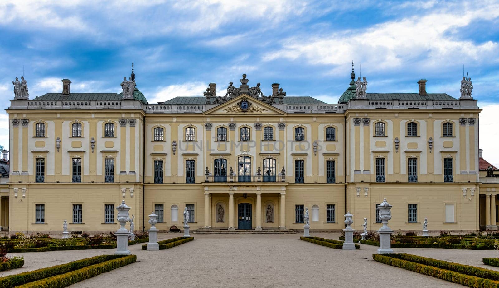 Branicki Palace in Bialystok, Podlasie, Poland