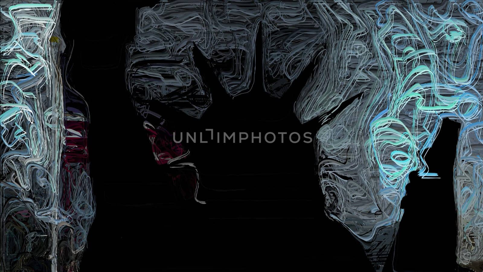 New York Statue of Liberty hand draw digital art,New York Statue of Liberty hand draw digital art