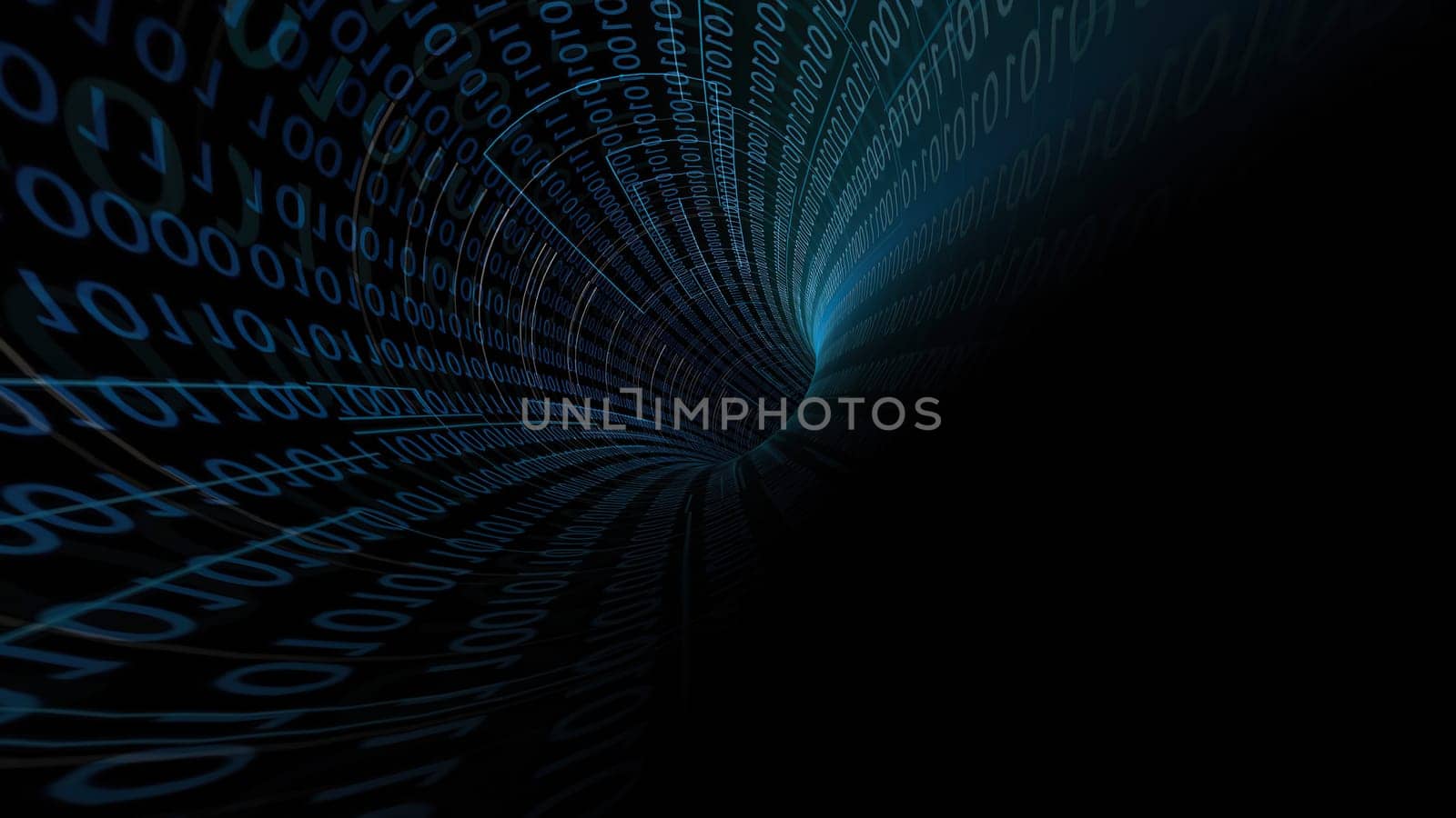 Driving Through Binary Data Tunnel ,Driving Through Binary Data Tunnel