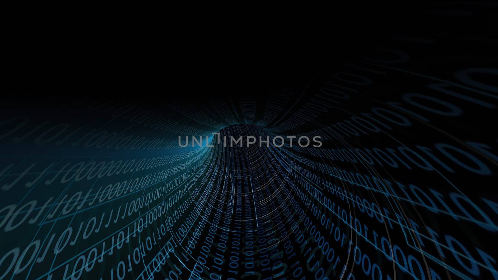 Driving Through Binary Data Tunnel ,Driving Through Binary Data Tunnel