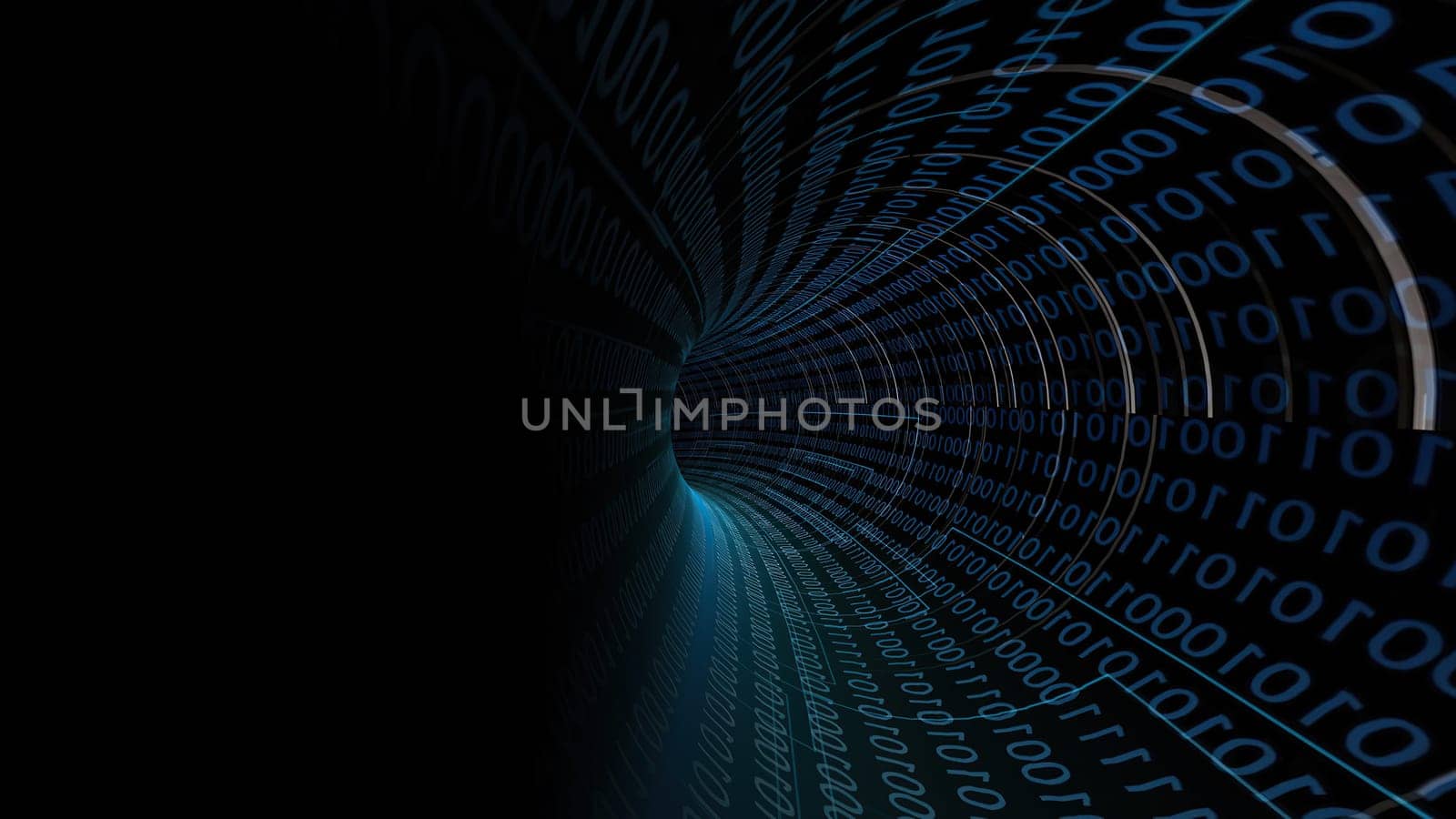 Driving Through Binary Data Tunnel ,Driving Through Binary Data Tunnel