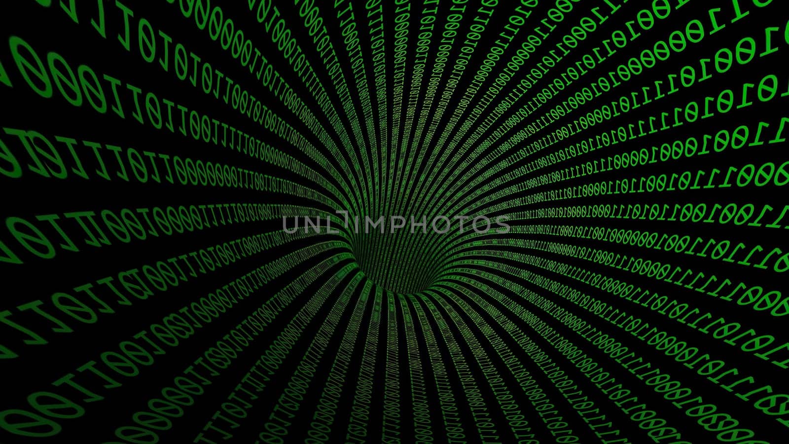 Driving Through Binary Data Tunnel ,Driving Through Binary Data Tunnel