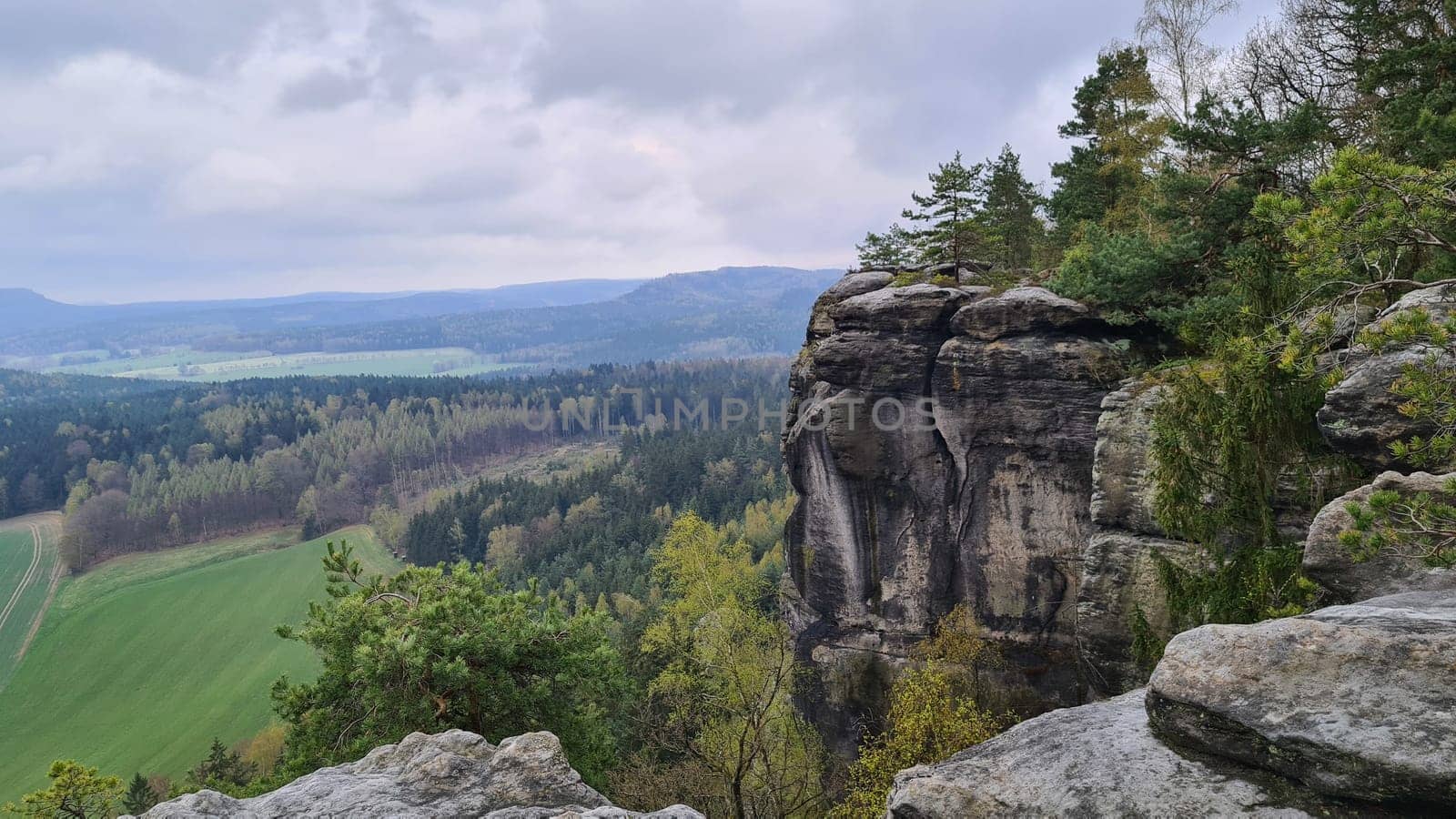 The Elbe Sandstone Mountains are a sandstone massif on the upper reaches of the Elbe in Germany. Europe