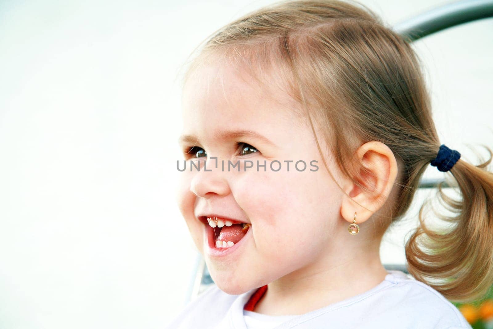 Laughing baby