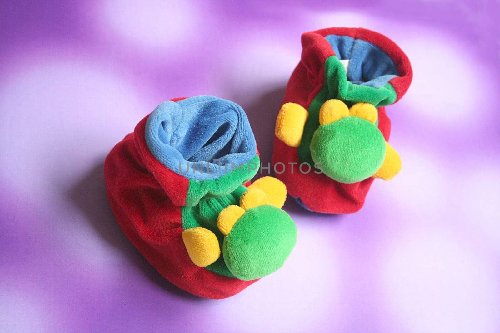 colorful babies' bootie