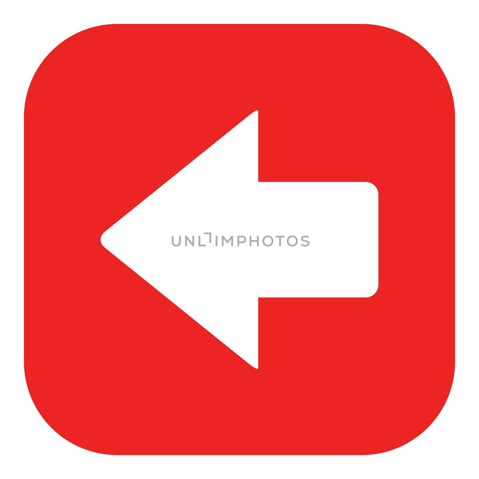 Left arrow and app icon
