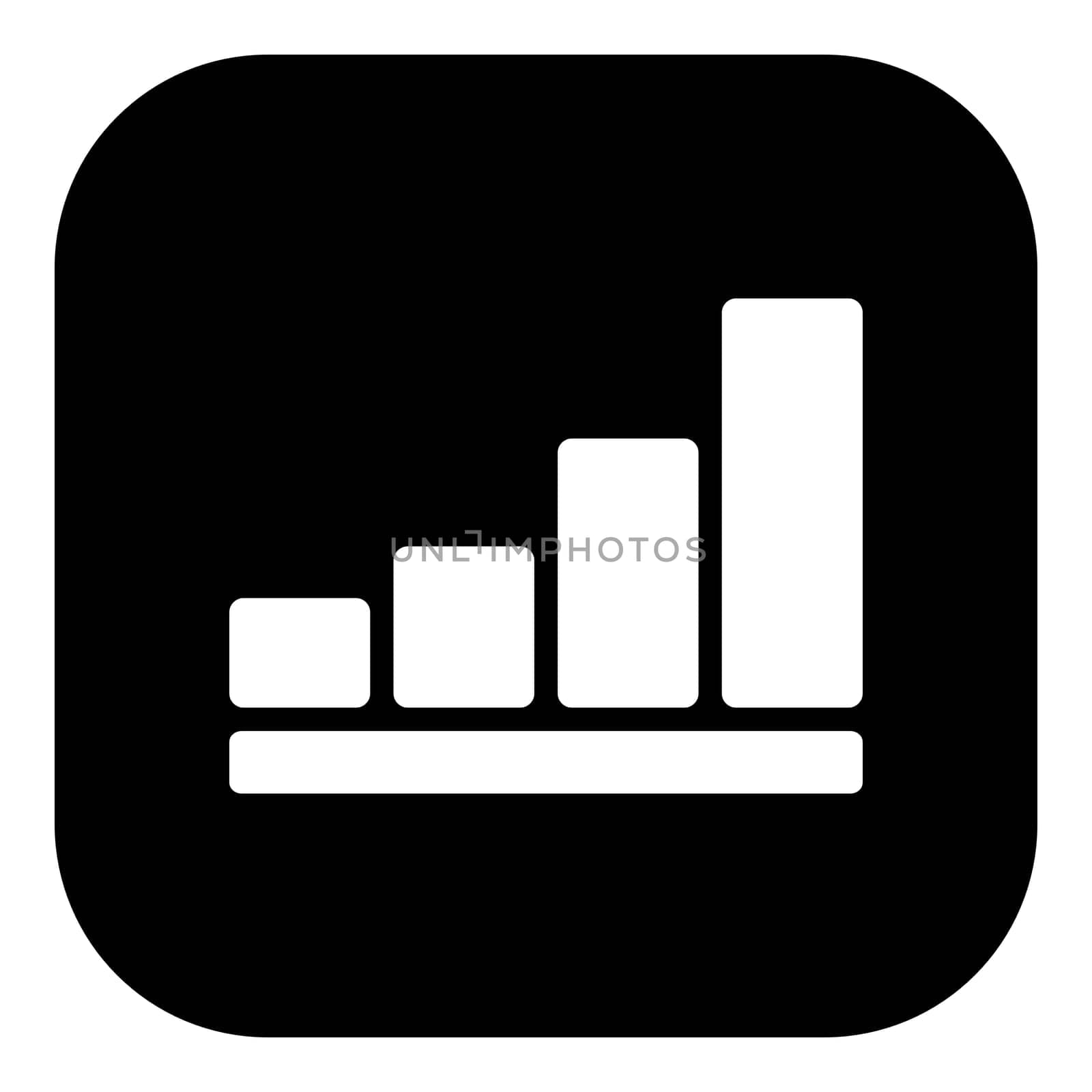 Bar chart and app icon