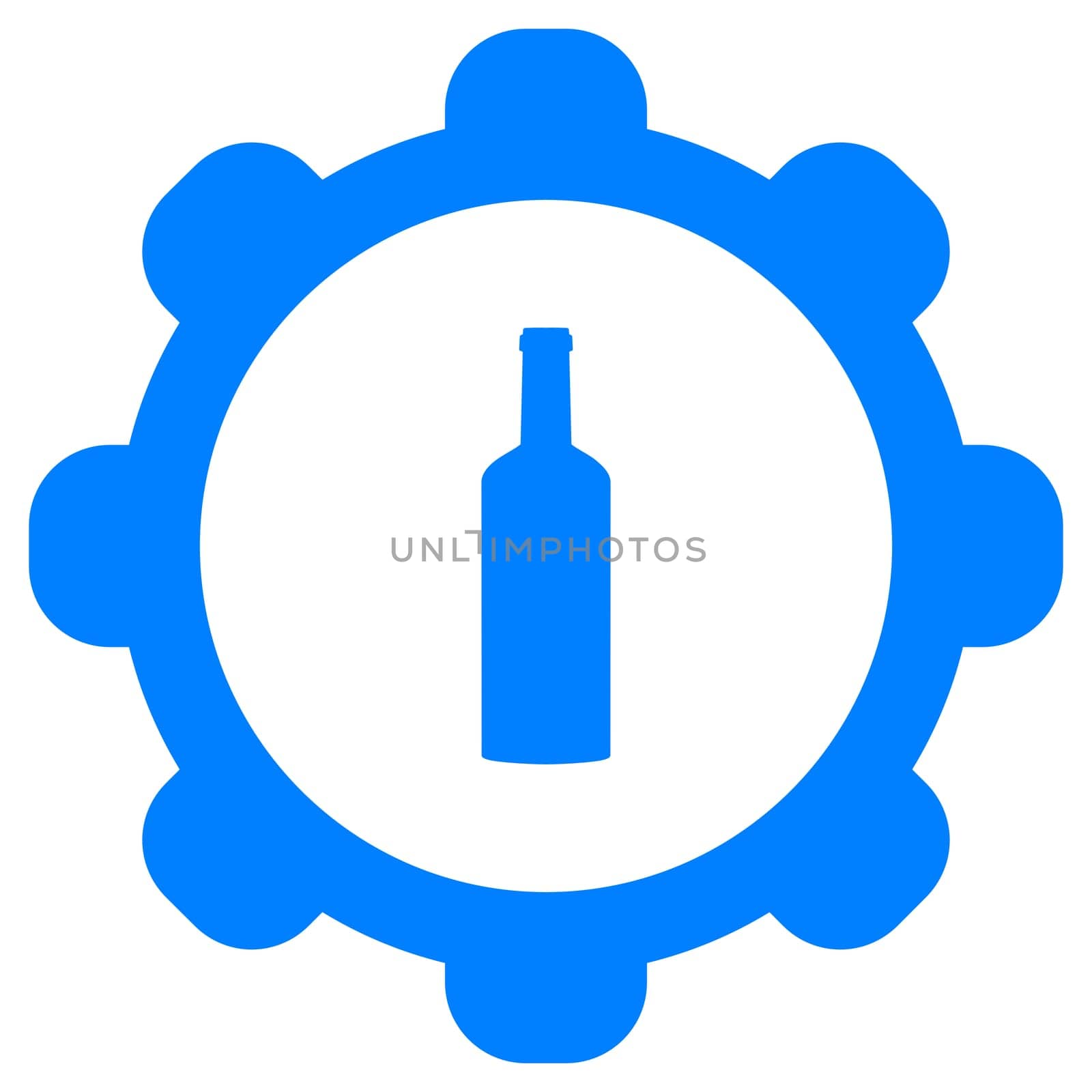 Bottle and wheel