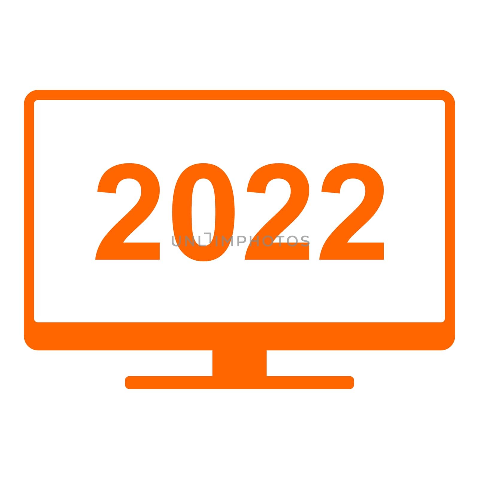 Year 2022 and screen