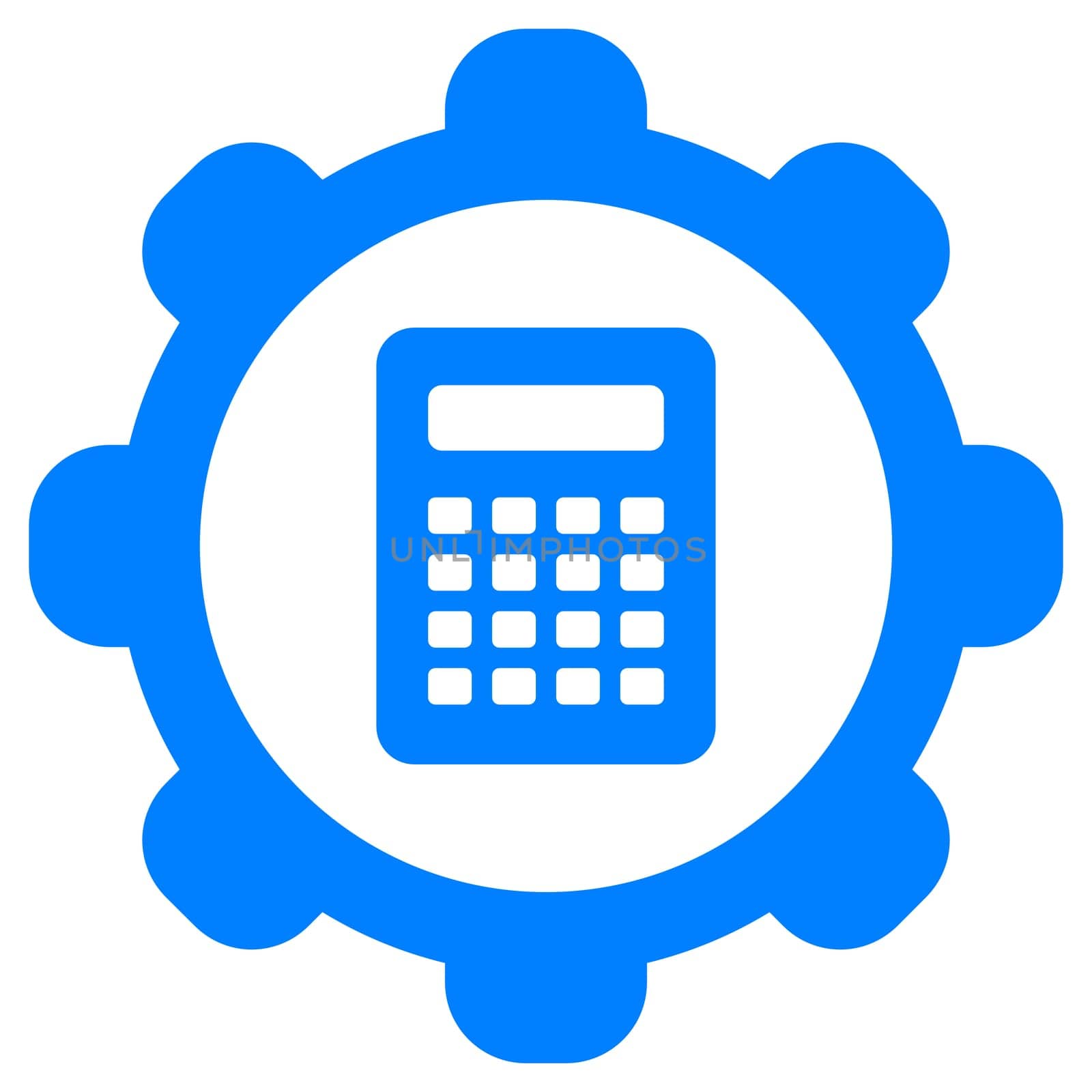 Calculatur and wheel