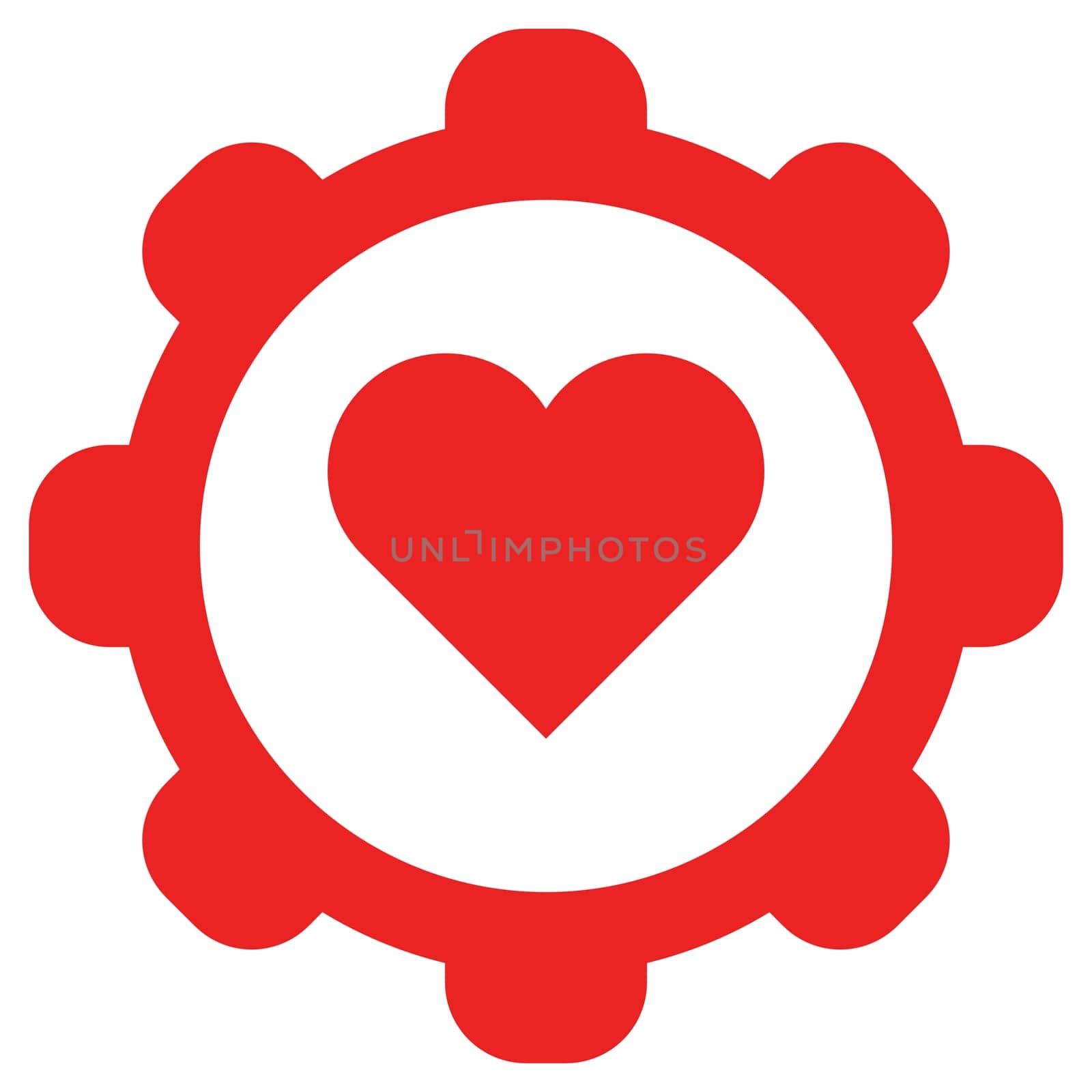 Heart and wheel