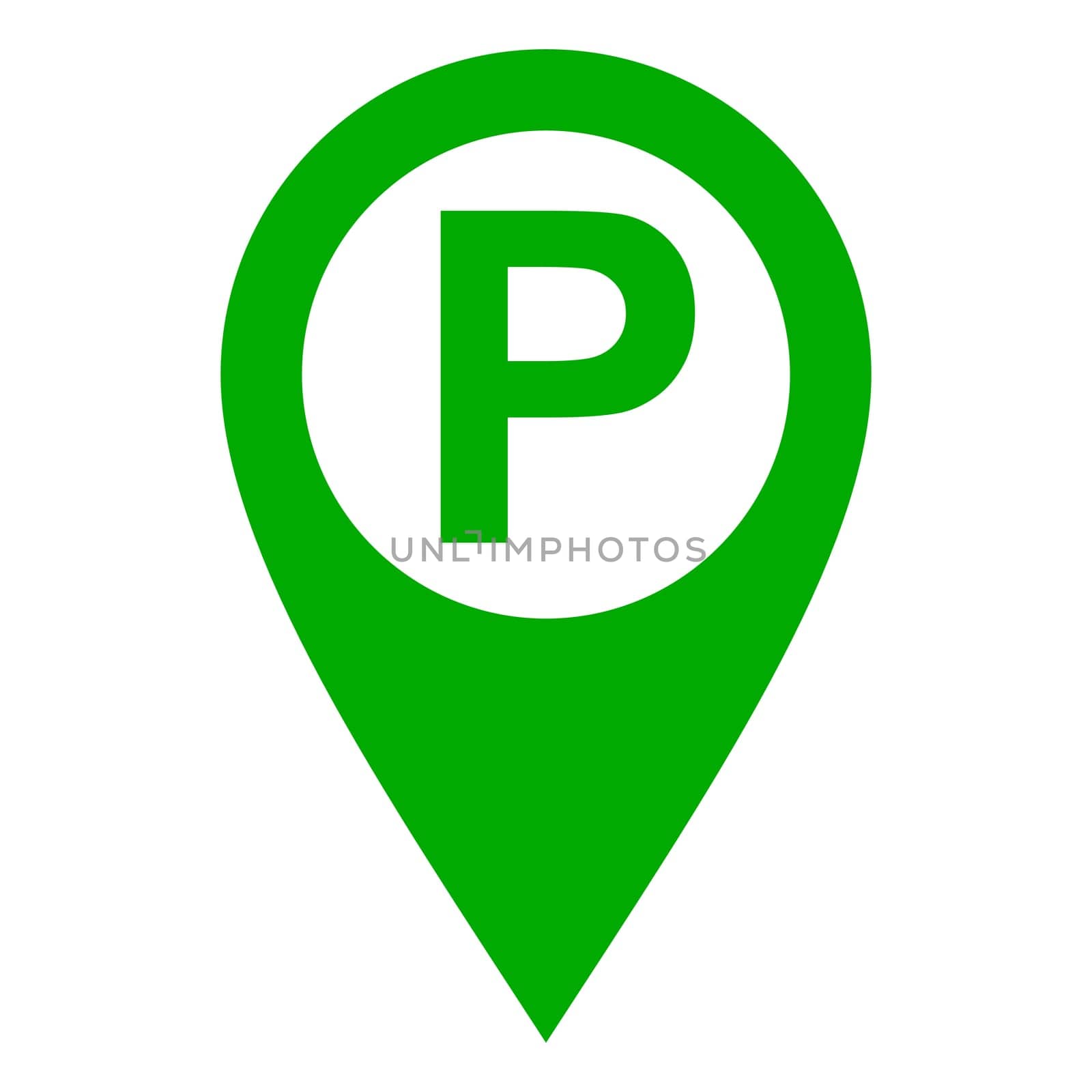 Parking and location pin