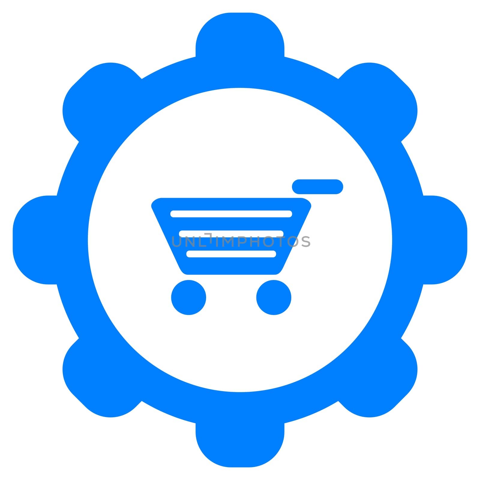 Shopping cart and wheel