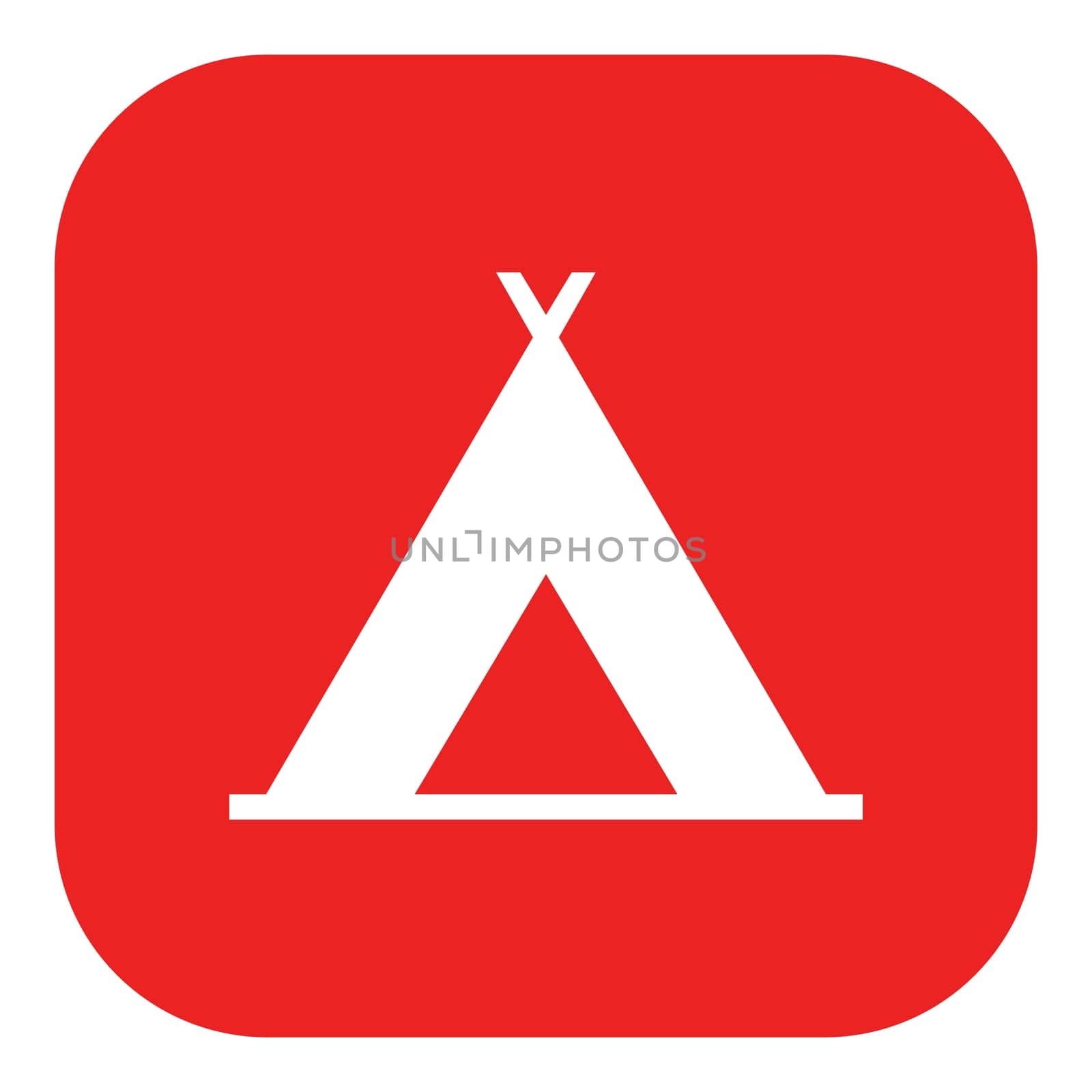 Tent and app icon