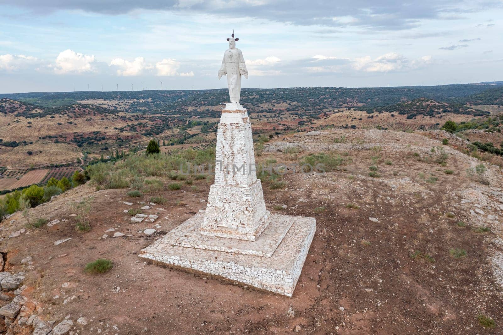 Sacred Heart of Jesus, On the hill of Santa Barbara, Alcaraz Albacete, Spain