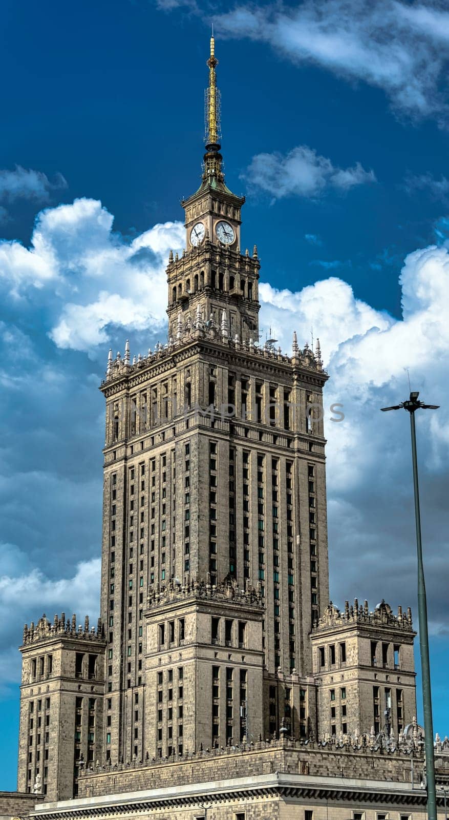 Palace of Culture and Science in Warsaw, Masovia, Poland