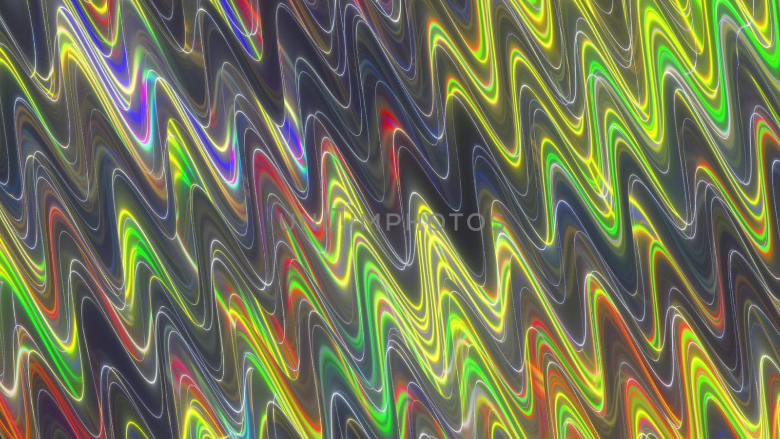Abstract waving. Computer generated 3d render