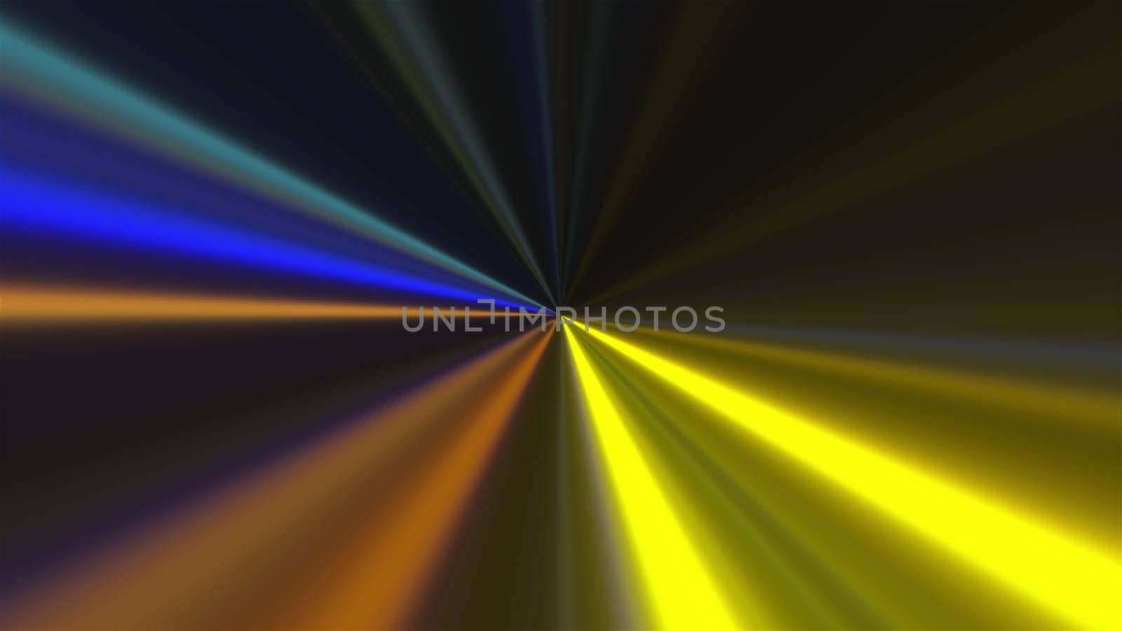 Speed tunnel. Computer generated 3d render