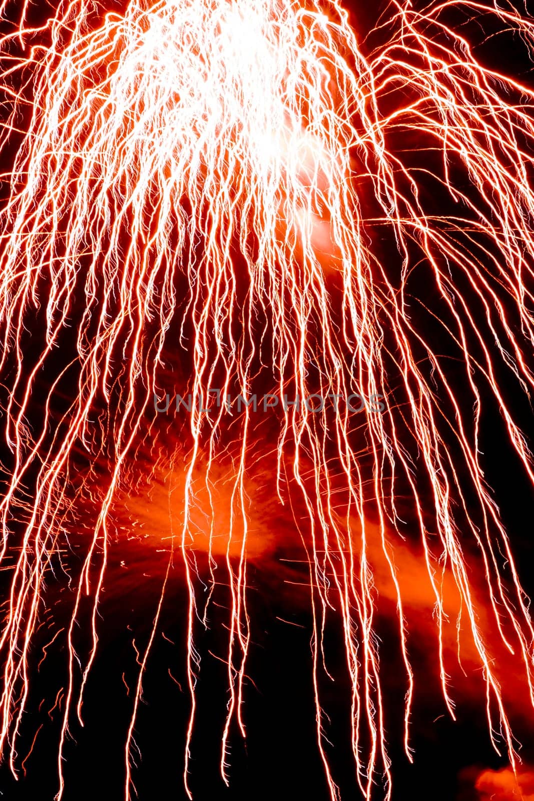 Beautiful and colorful fireworks.