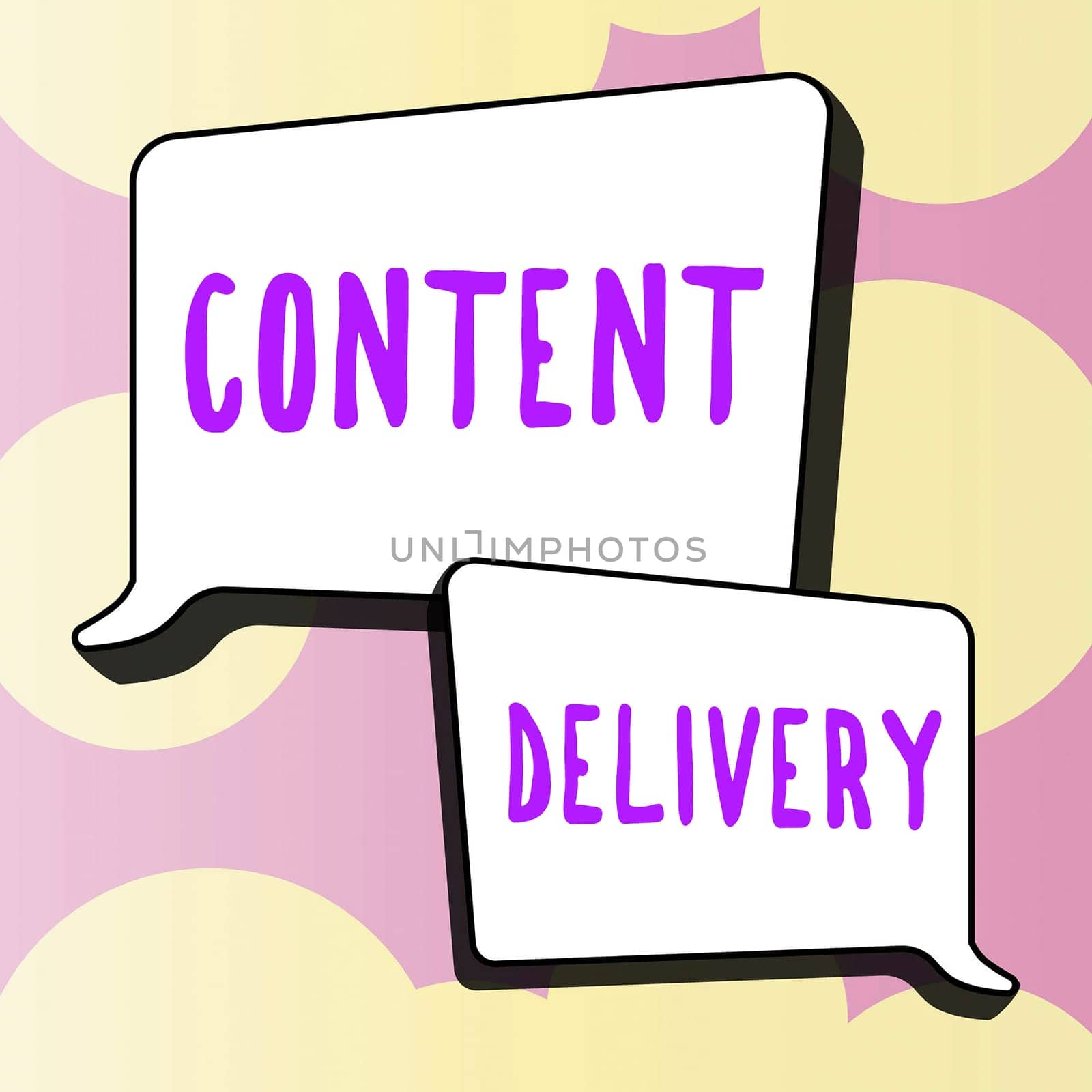 Sign displaying Content Delivery, Internet Concept method for studying documents and communication artifacts Businessman With Pen Displaying Lock Symbol For Protecting Important Data.