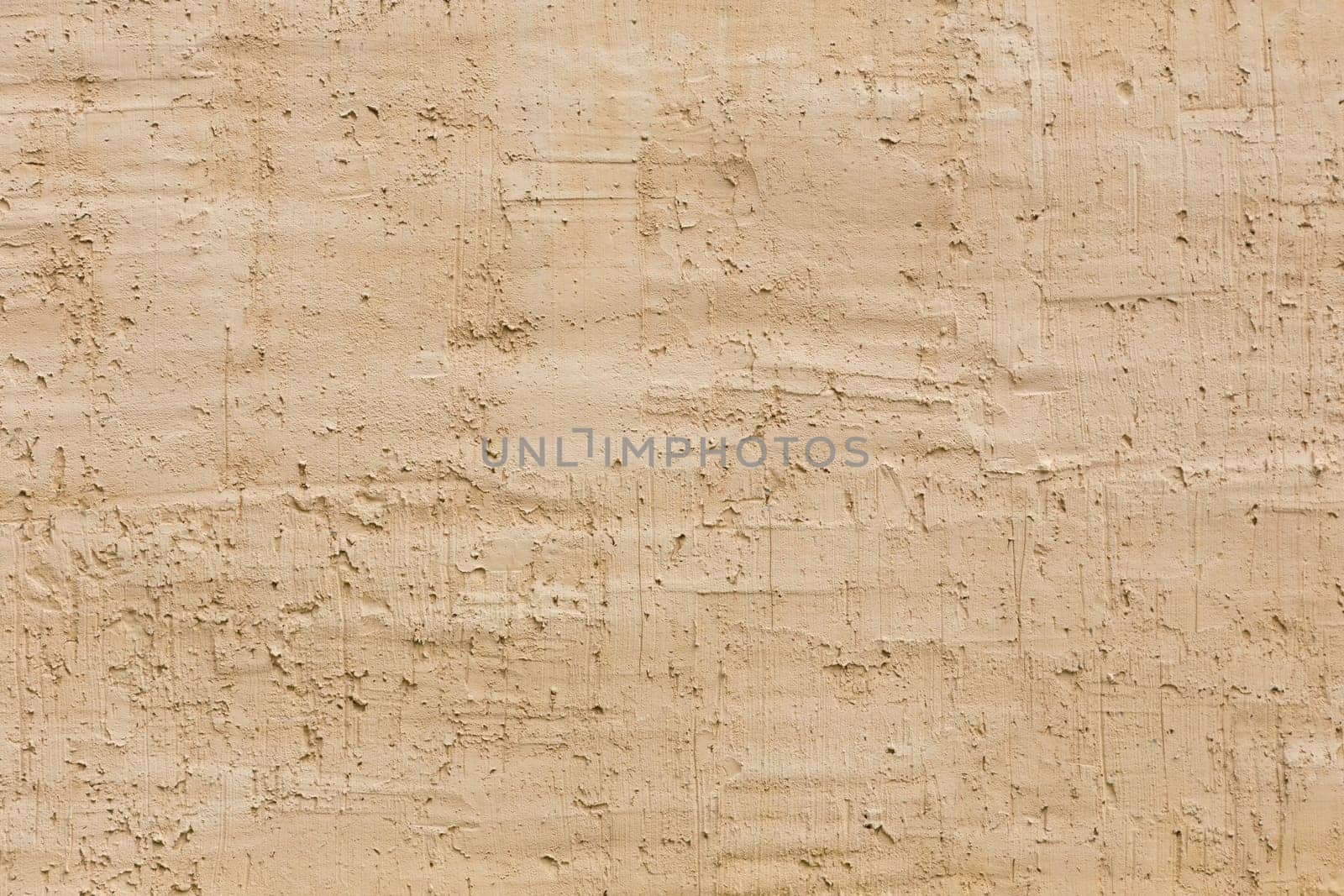 Rough plastered wall of a barn