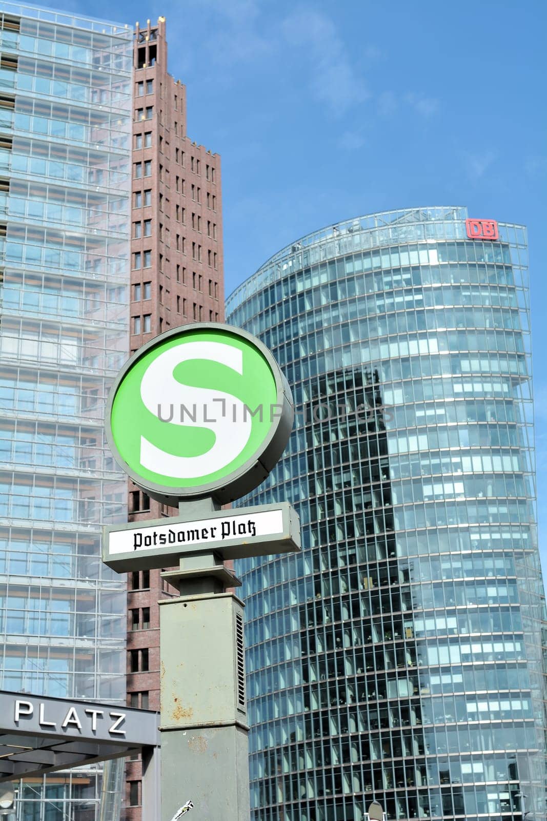Station at Potsdamer Platz in Berlin