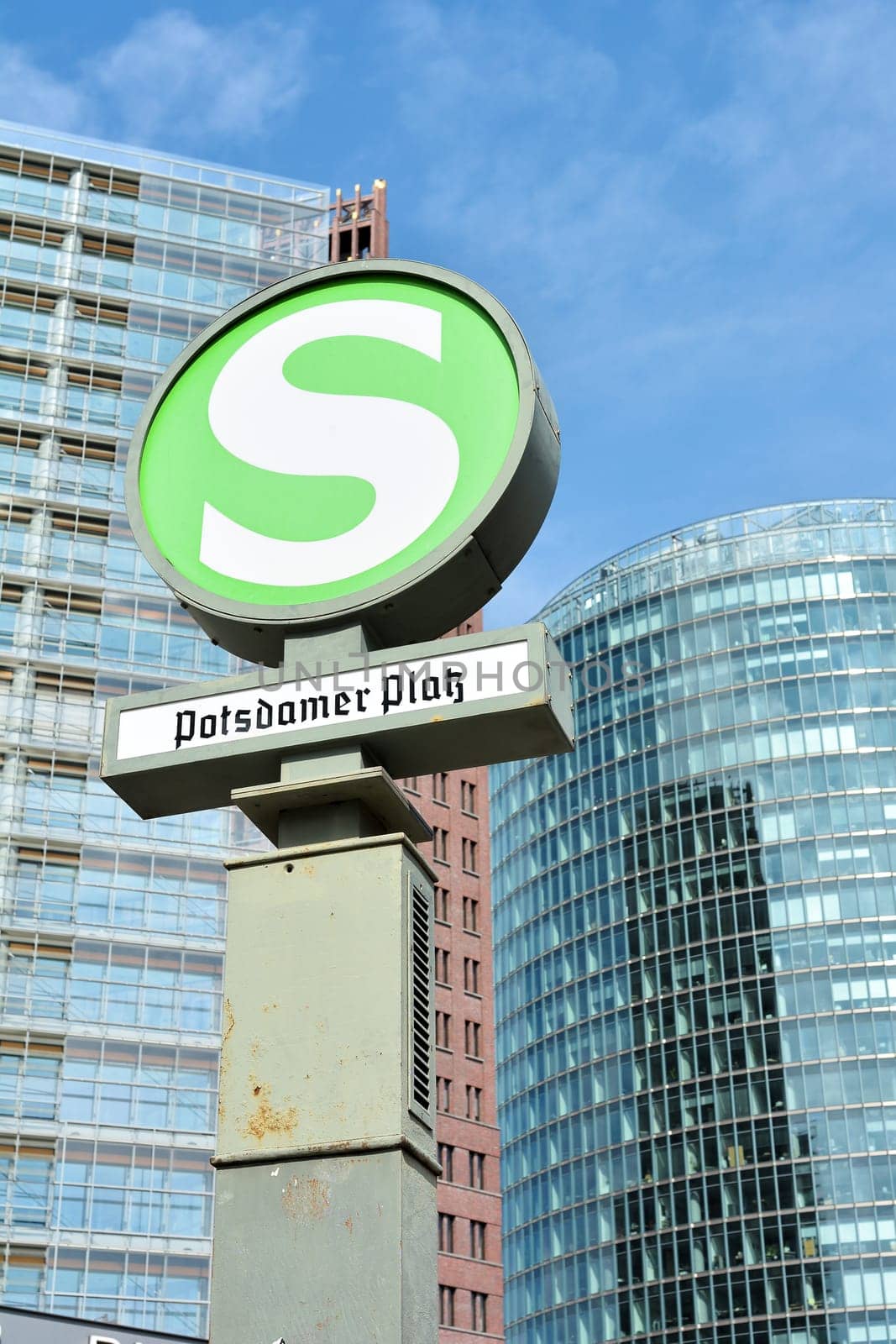 Station at Potsdamer Platz in Berlin