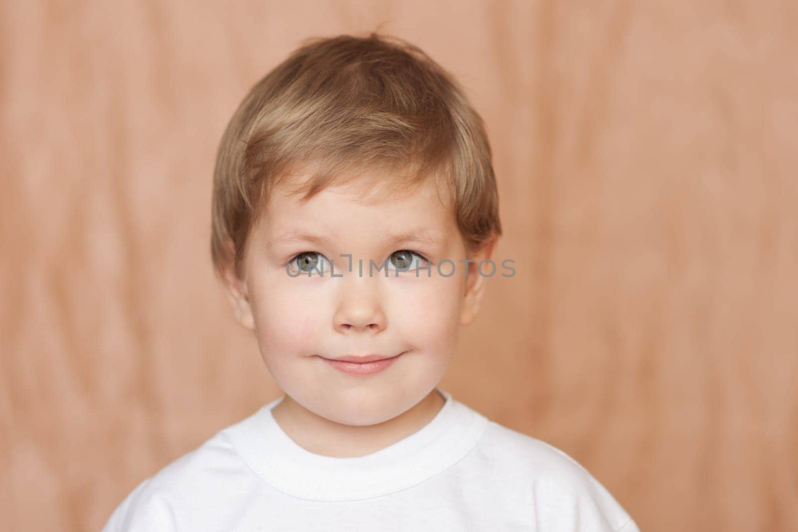 smiling child portrait