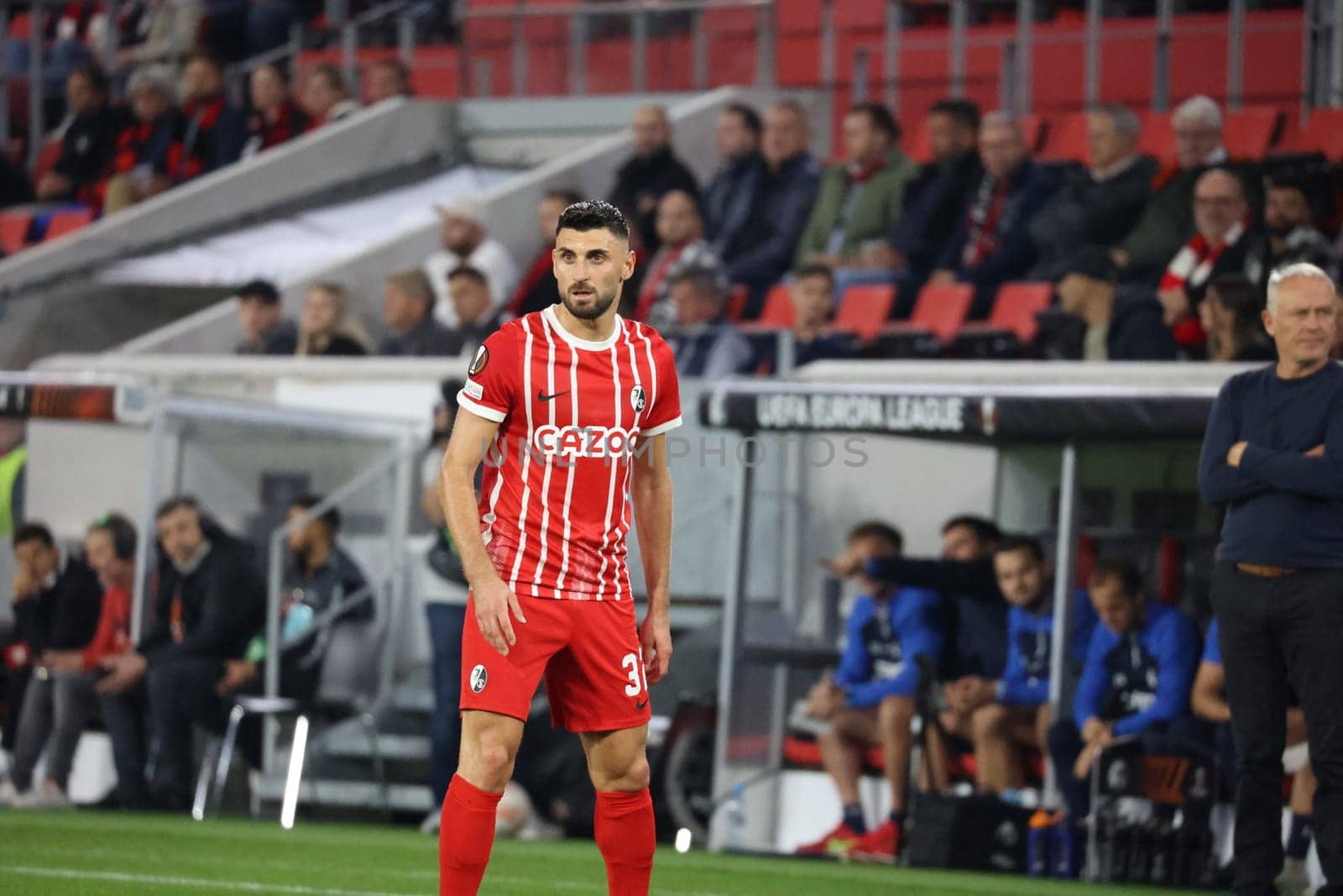 Vincenzo Grifo (SC Freiburg) at the match of the Europa League - Matchday 5,SC Freiburg vs. Olympiakos Piraeus