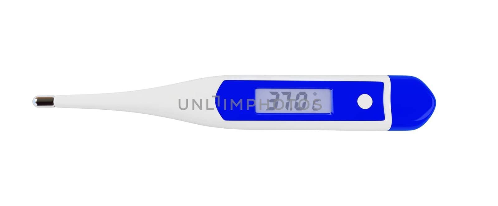 thermometer on a white background
