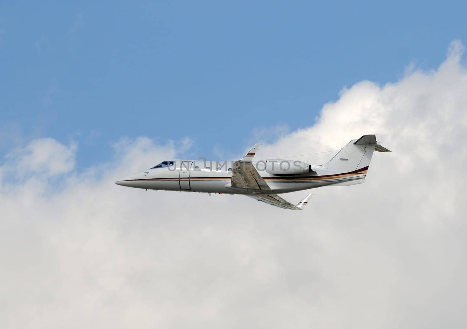 Luxury private jet for executive travel