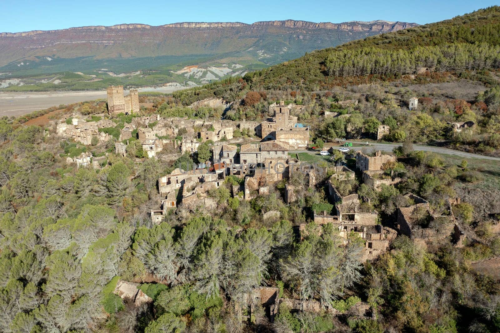 Ruesta village abandoned since 1959, today the heritage recovery work carried out earned the Hispania Nostra Award in May 2021 for the village rehabilitation project