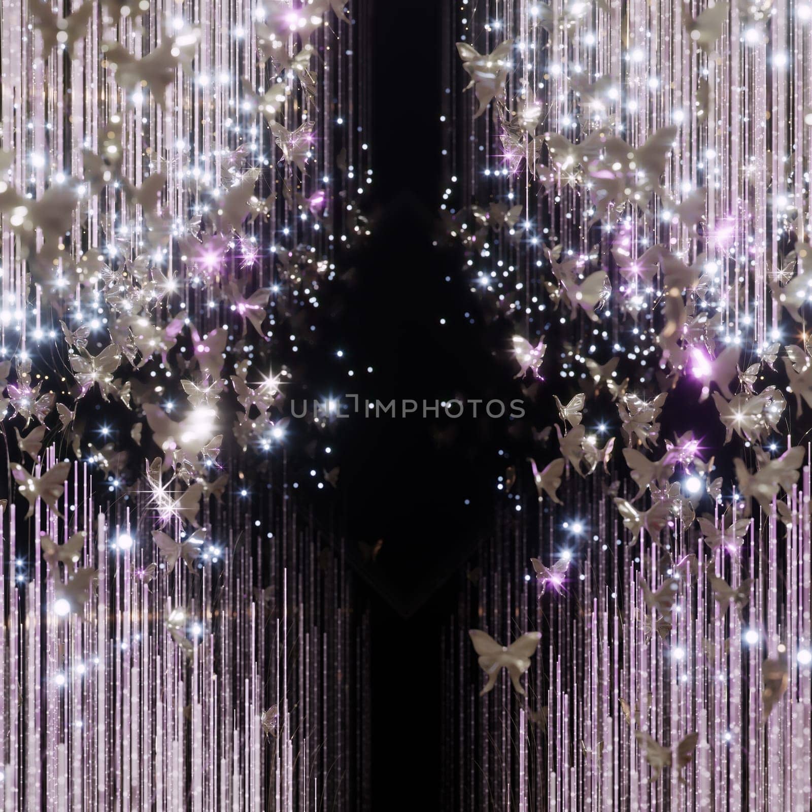 3D illustration Background for advertising and wallpaper in festival  and Christmas scene. 3D rendering in decorative concept.