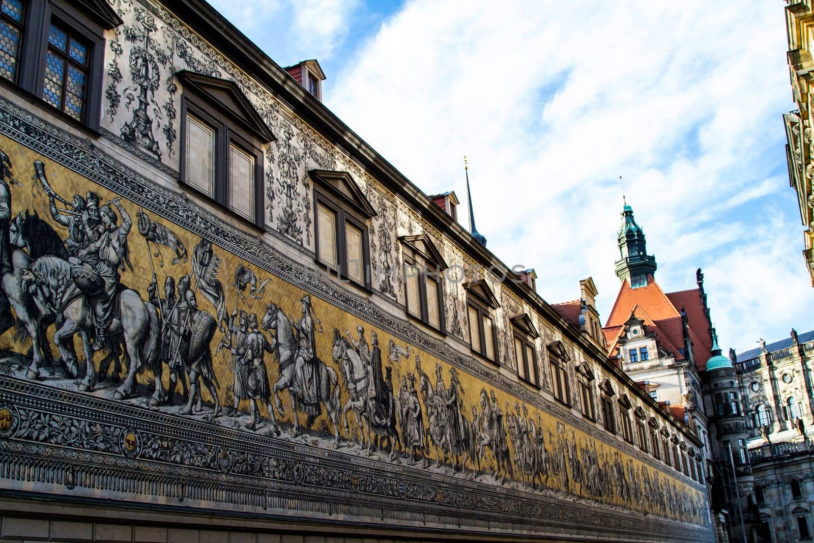 Procession of Princes, in Dresden, Germany.