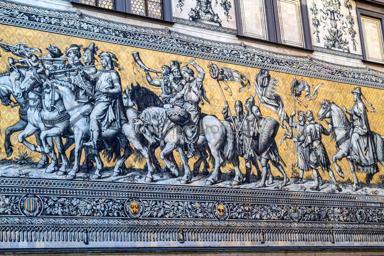Procession of Princes, in Dresden, Germany.