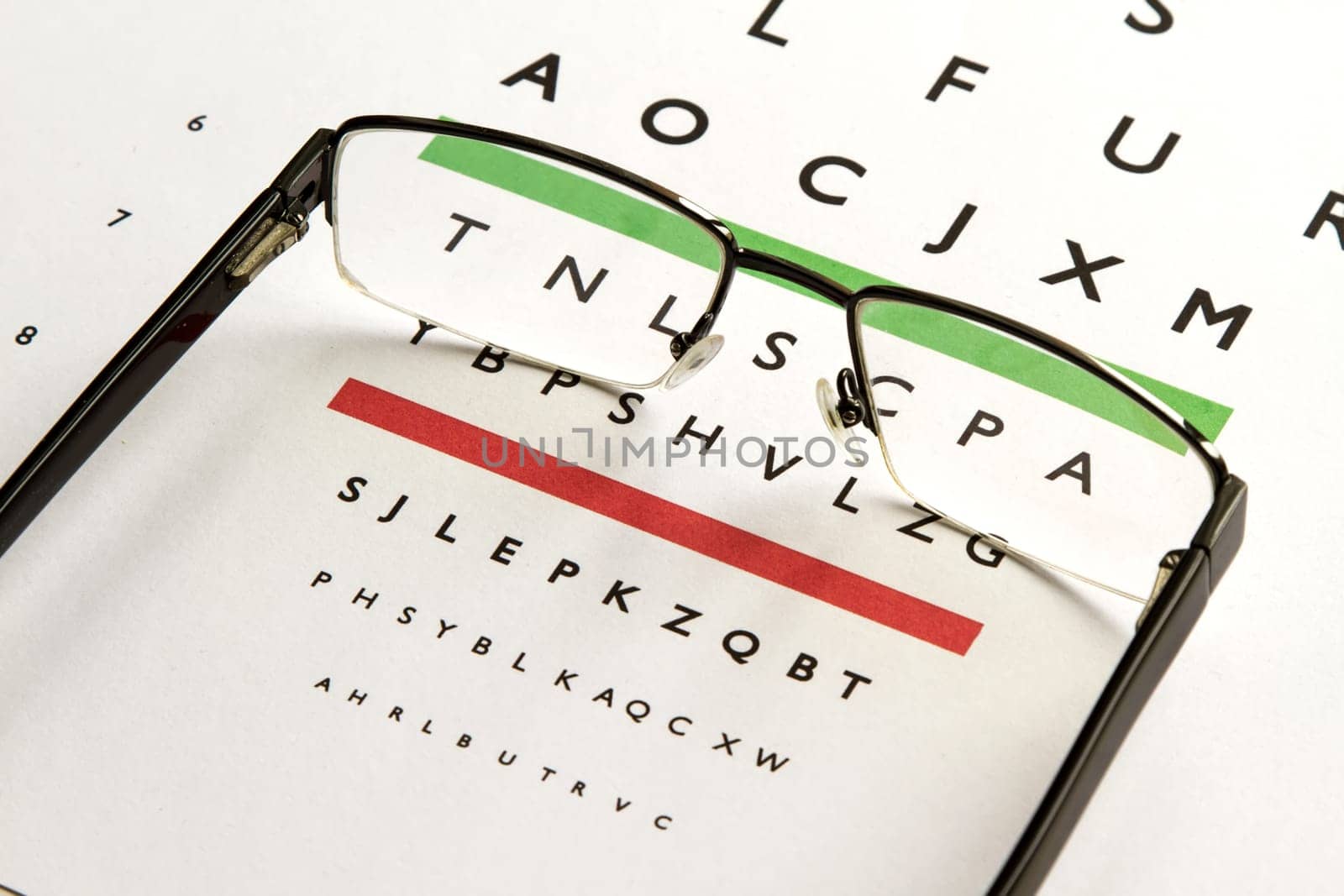 Eyes Examination, glasses diopter check up.